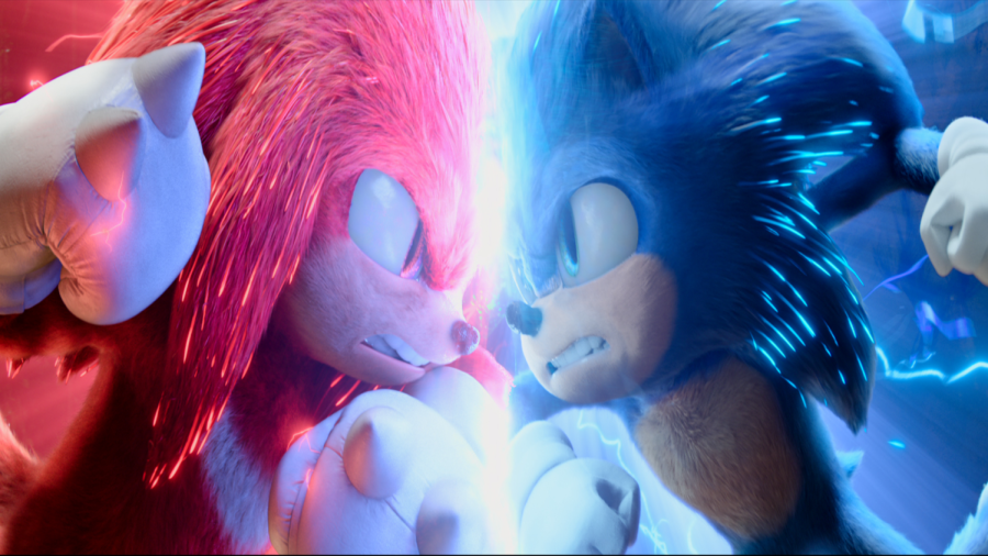 Sonic and Knuckles first ever fight.