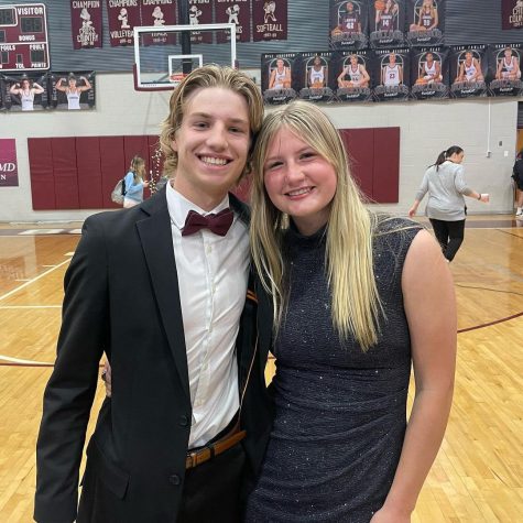 Landon Peck and Claire Confer were named this years Mr. and Miss EMHS.