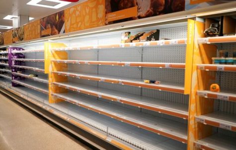 Shelves are left empty after a large number of recalls.