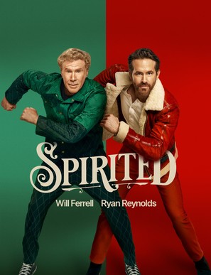 The new holiday film Spirited is filled with cheer. 