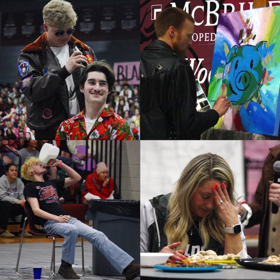 The 2023 Dare Assembly involved many different students spilling their guts for Swine Week. 