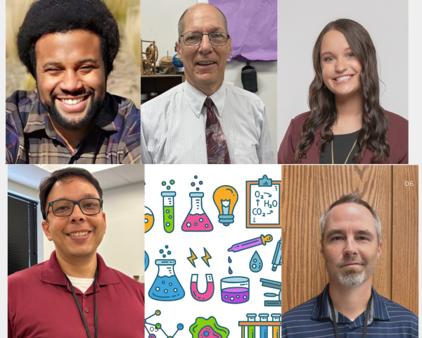Five new science teachers join the EMHS team. 