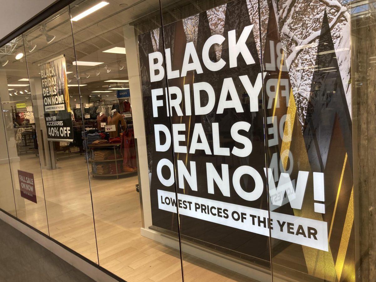 Black Friday has been having a decreased number of sales.