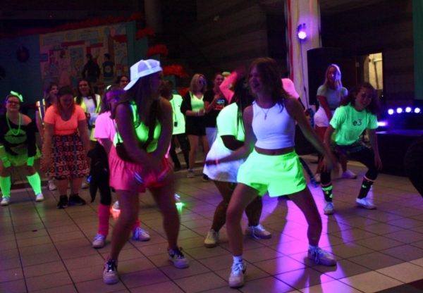 Students danced the night away at the techno dance Wednesday night.