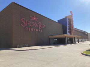 Showbiz cinemas exterior in Edmond, Oklahoma
