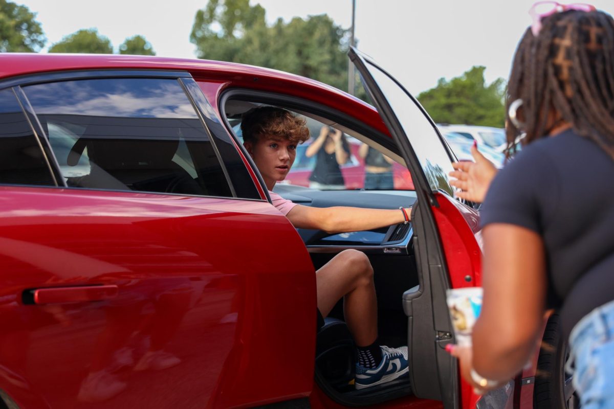 Freshmen were welcomed with open arms onto the EMHS campus.