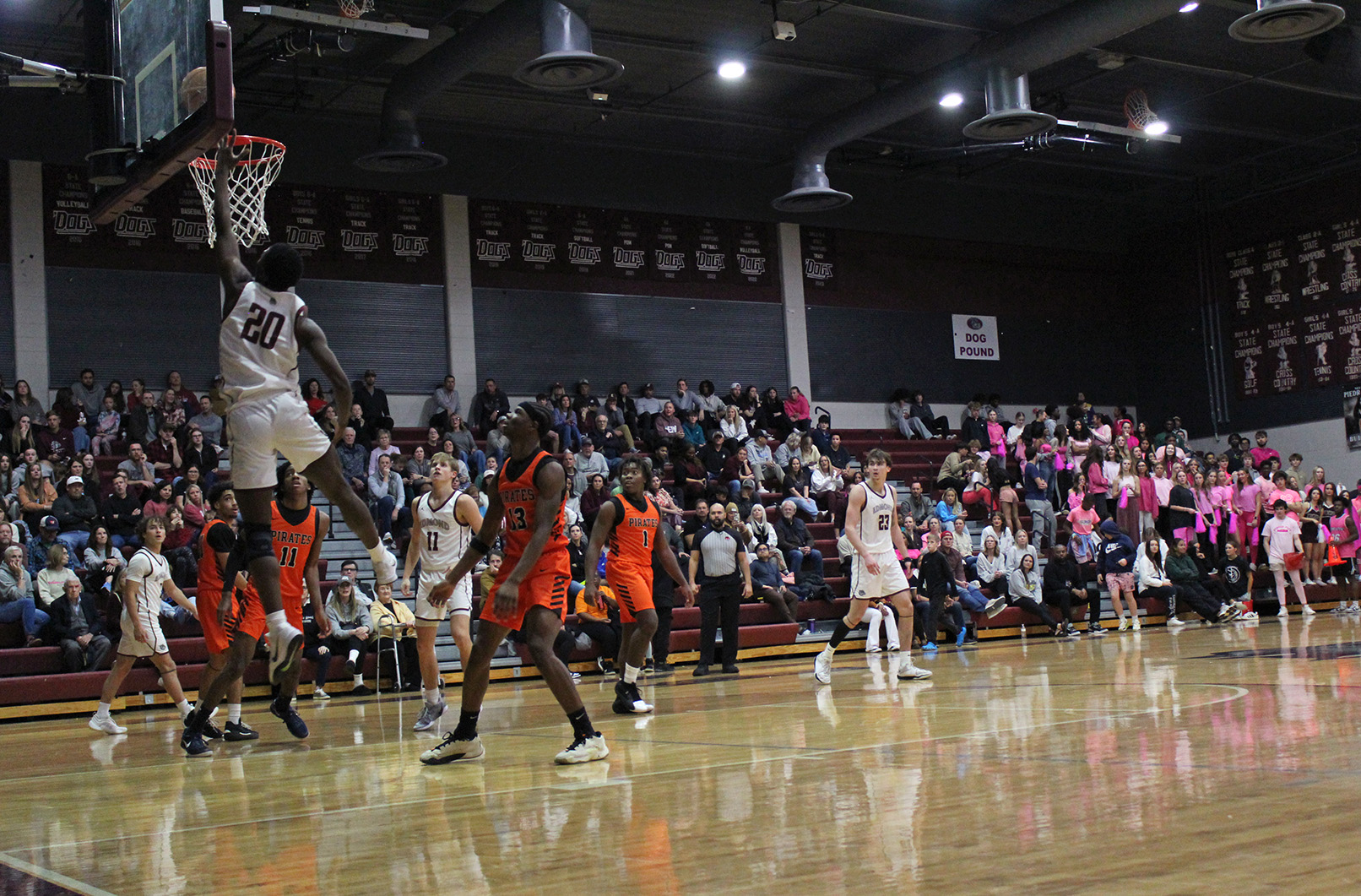 Varsity bulldogs vs. Putnam City basketball