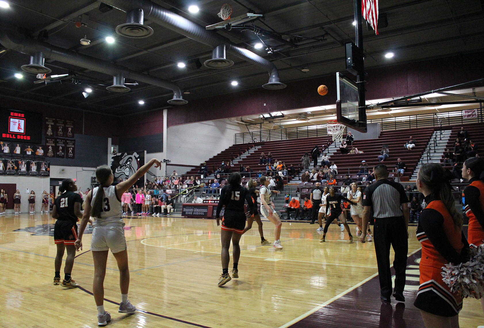 Varsity bulldogs vs. Putnam City basketball