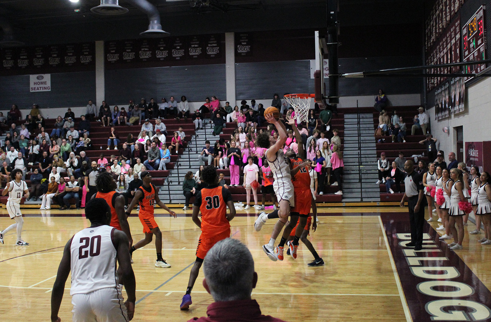 Varsity bulldogs vs. Putnam City basketball