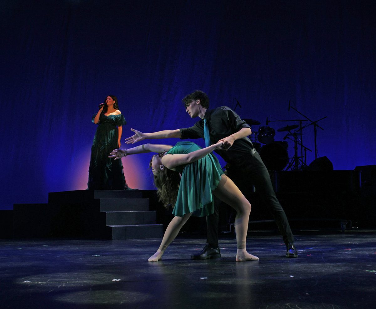 Chloe Buckley and Davis Hixson dancing to "All I Ask."