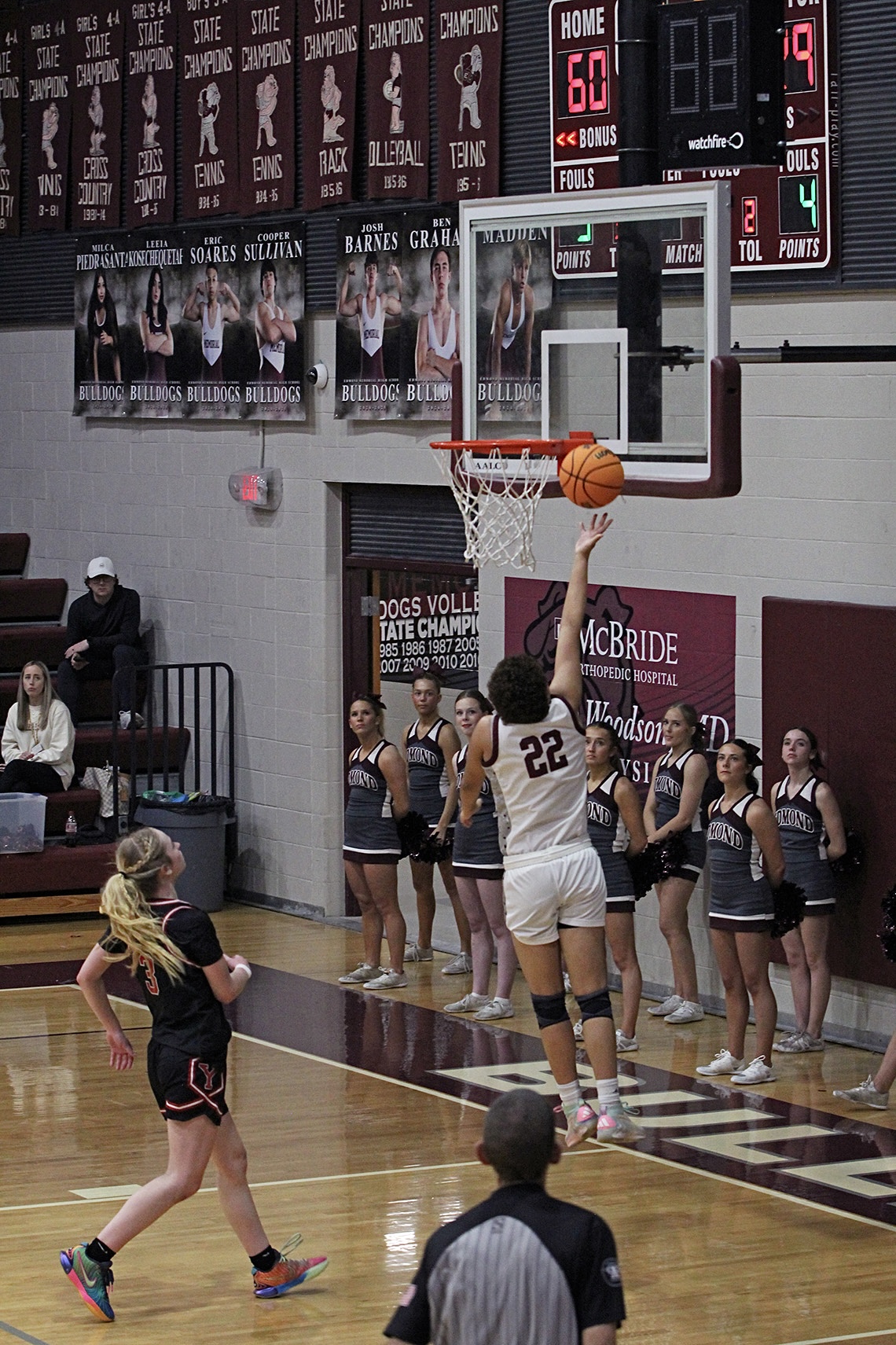 Varsity Lady Dogs vs. Yukon Basketball