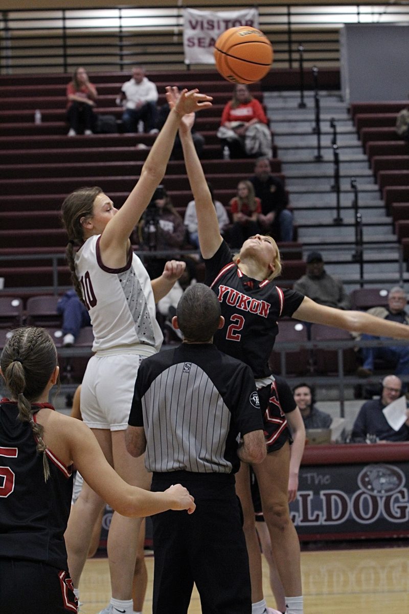 Memorial's lady bulldogs completed against Yukon.