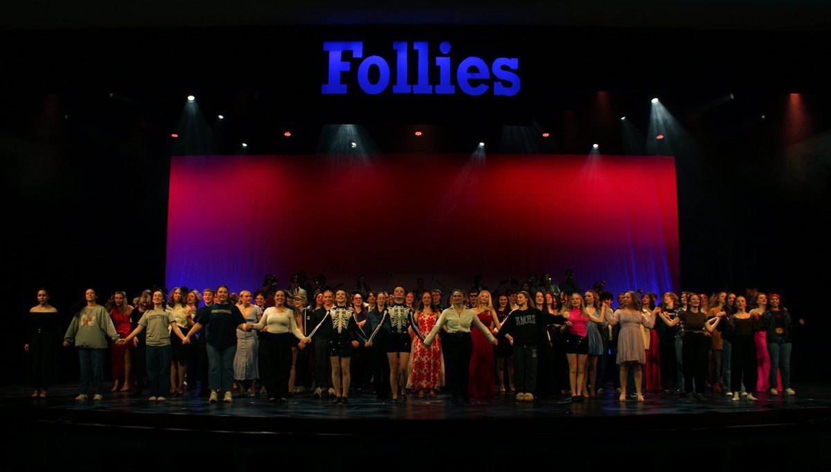 The Follies 2025 cast members take their bows.