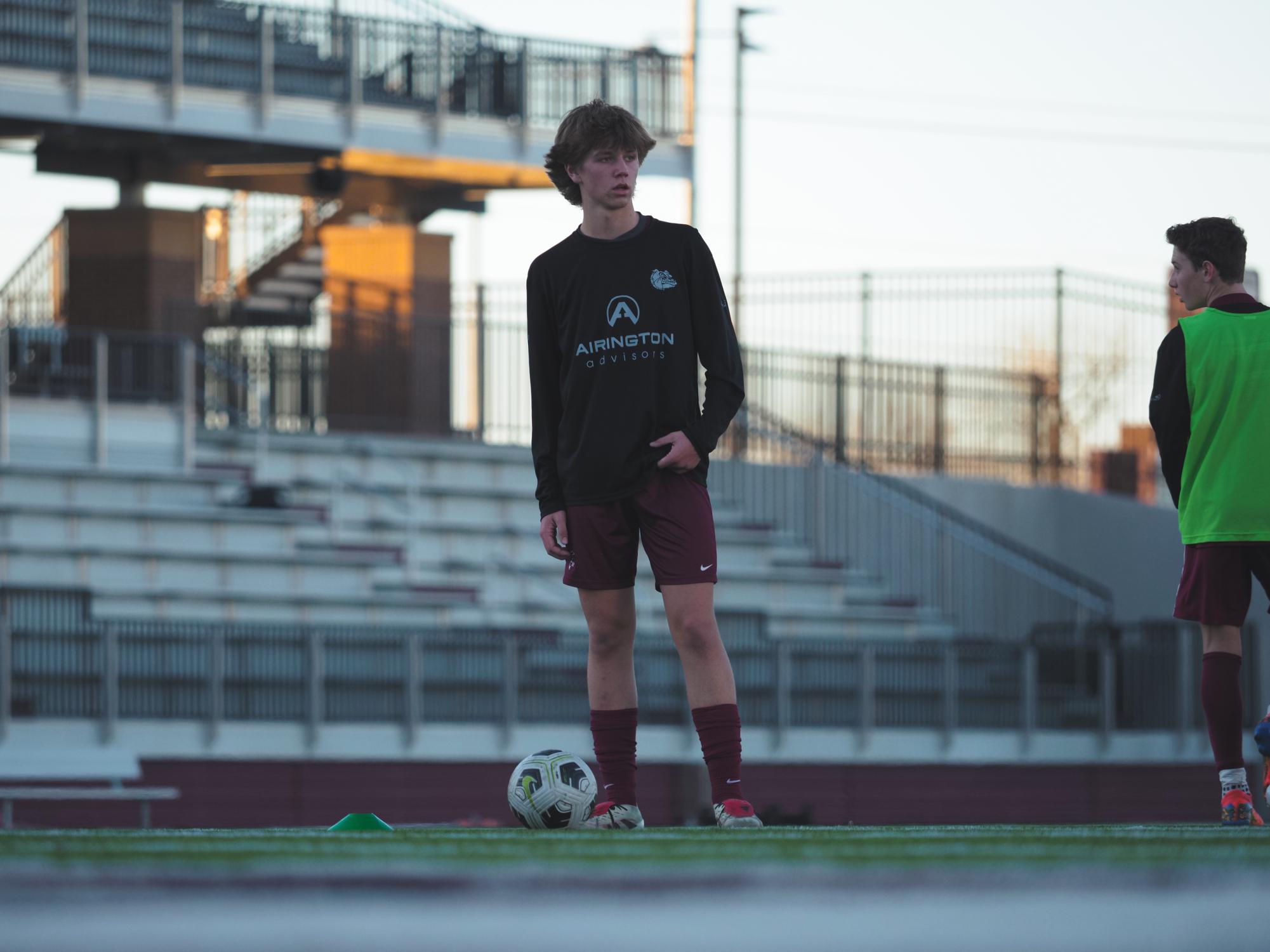 Junior varsity boys soccer