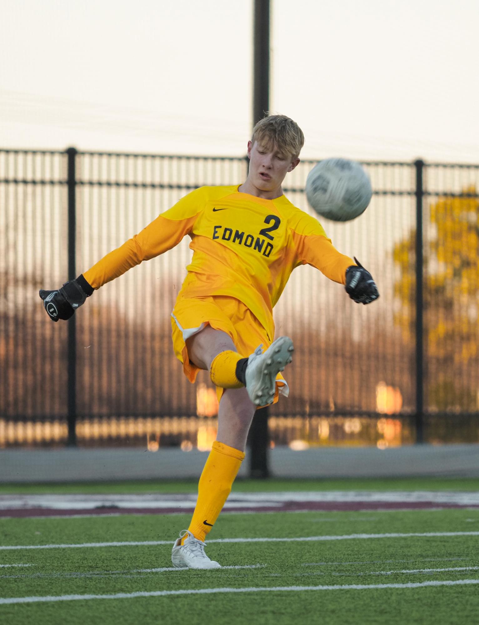 Junior varsity boys soccer