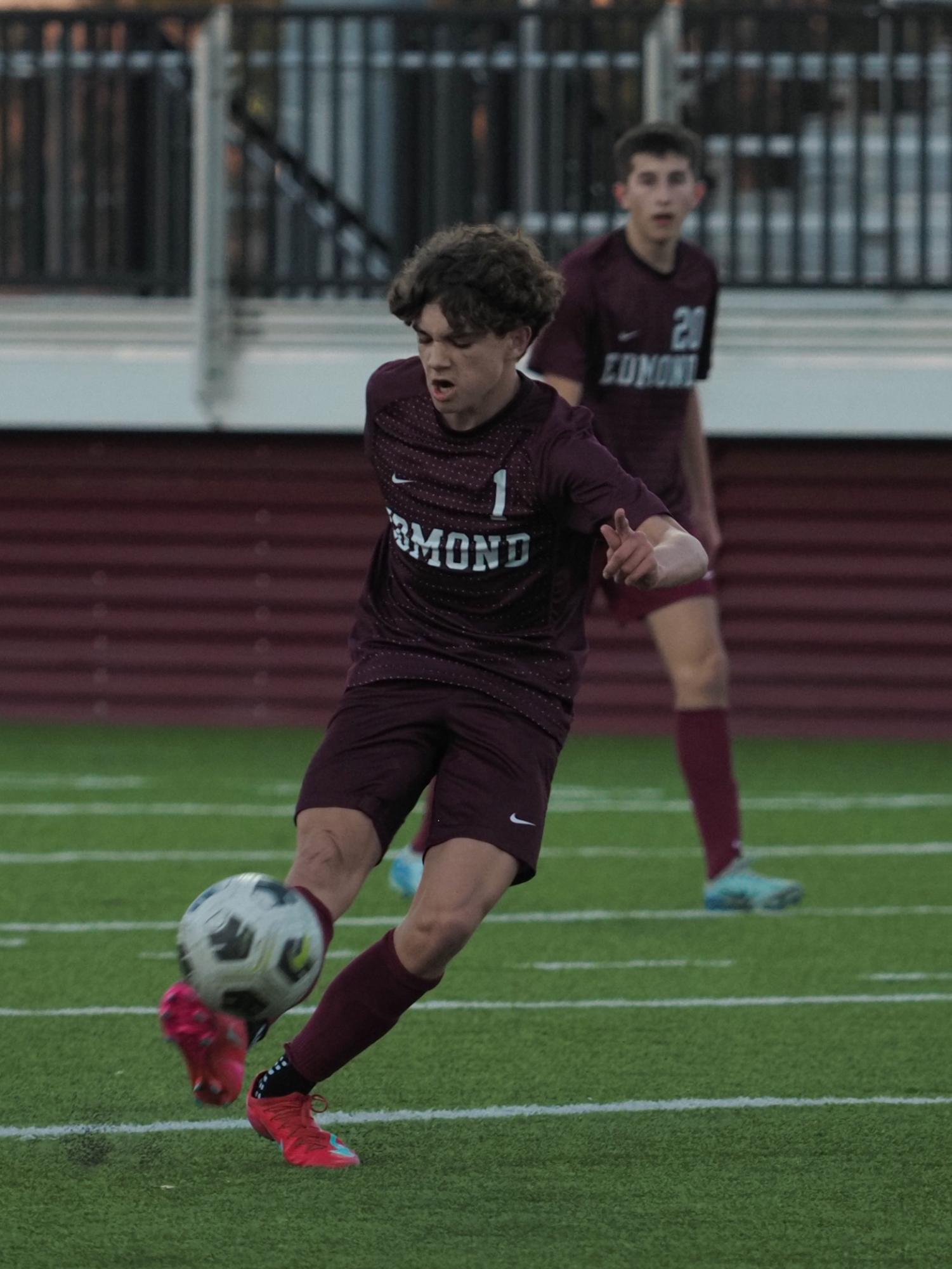 Junior varsity boys soccer