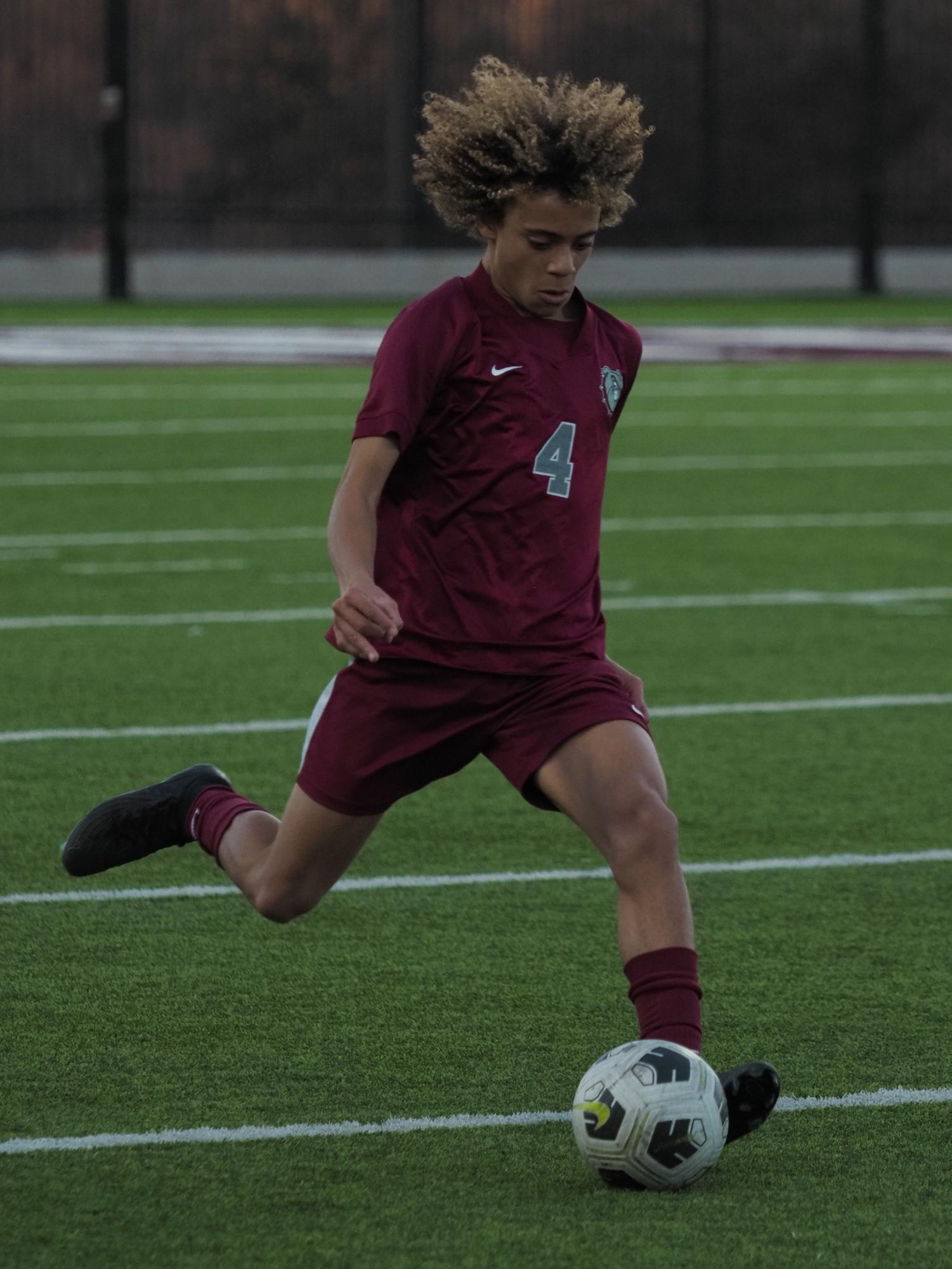 Junior varsity boys soccer