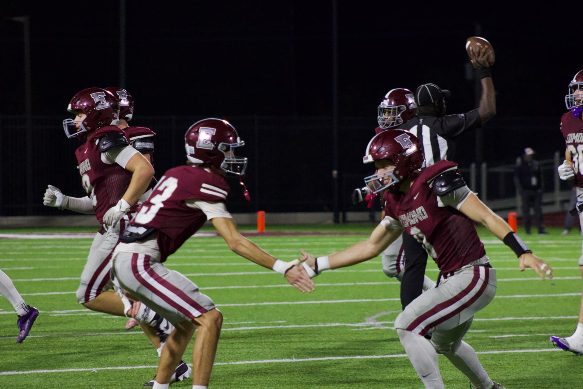 EMHS football senior night vs. Tulsa Union