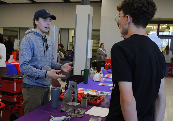 Francis Tuttle at Edmond Memorial for Career Day