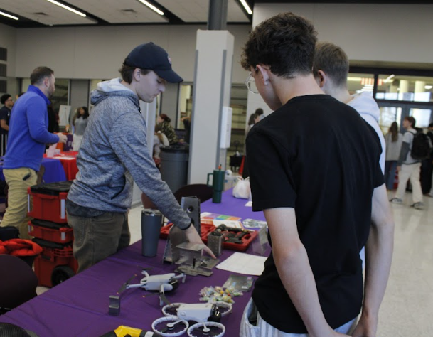 Francis Tuttle at Edmond Memorial for Career Day