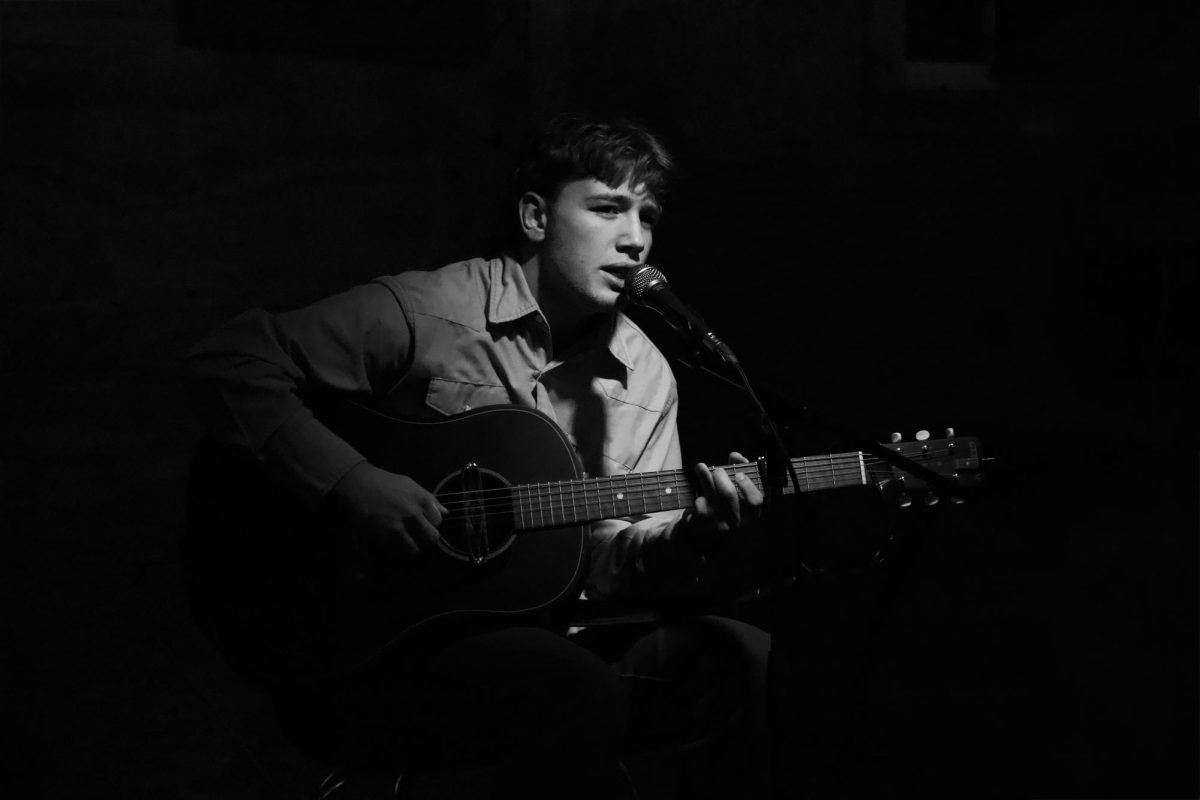 Senior Carter Wright performs live debuting his new song "South of Luck."