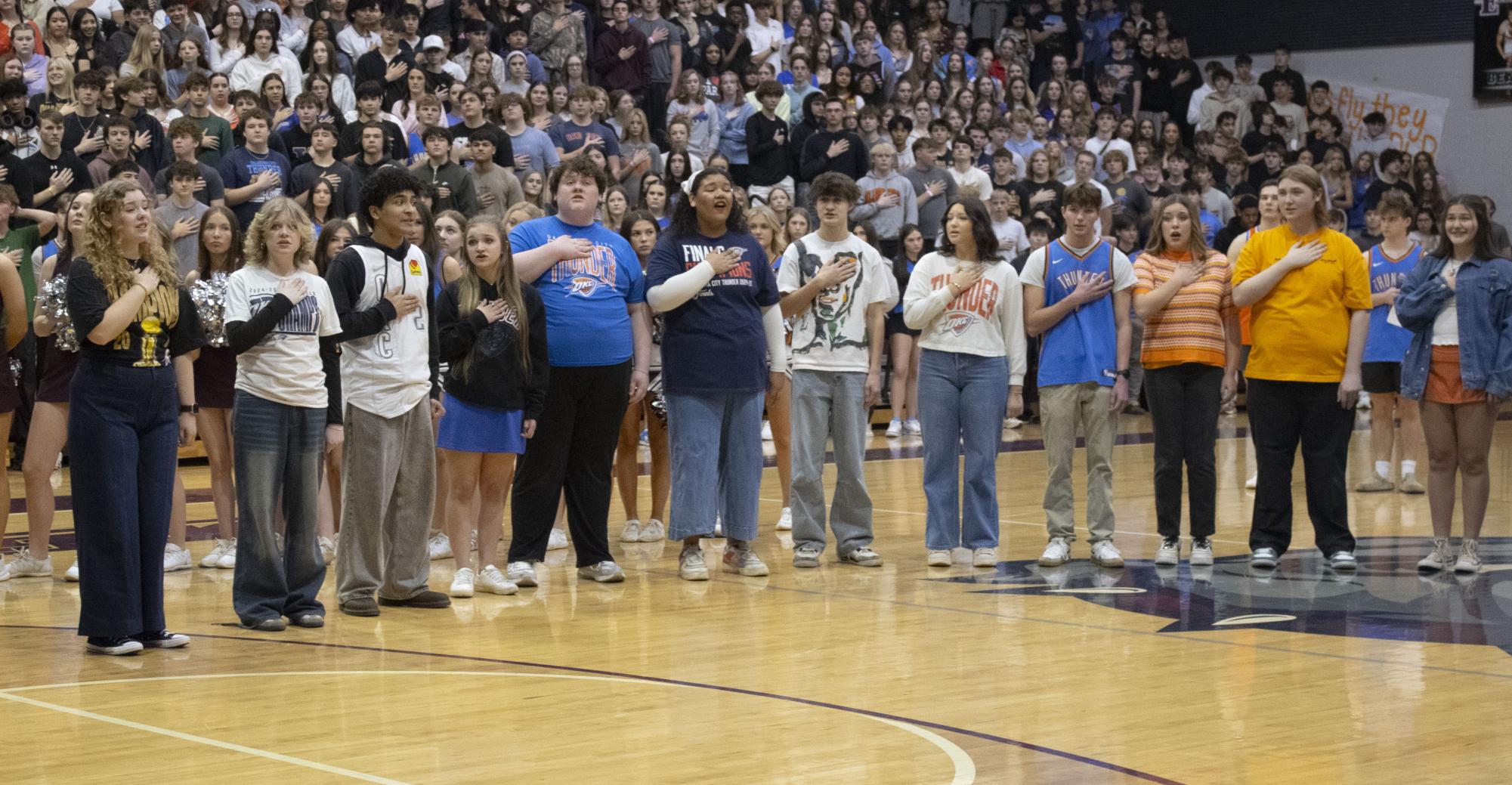 Swine Week’s first kickoff assembly