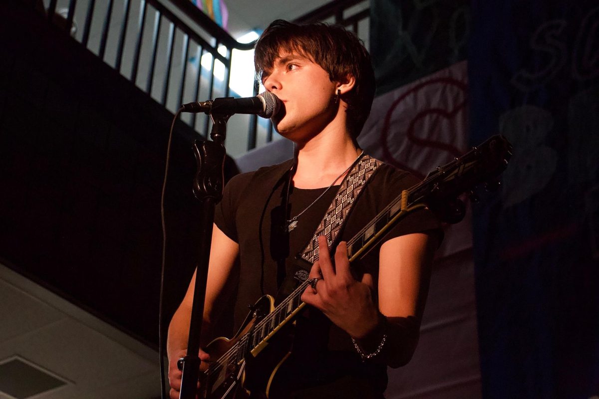 Swartz performed three songs, "So Good" and "Insomniac" by Bunii and an original song, "Lost in the Static."