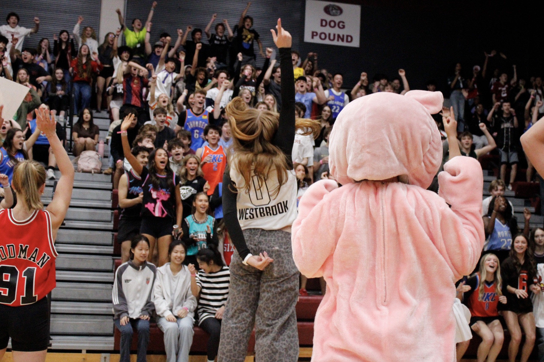 Swine Week day two: Students versus Teachers