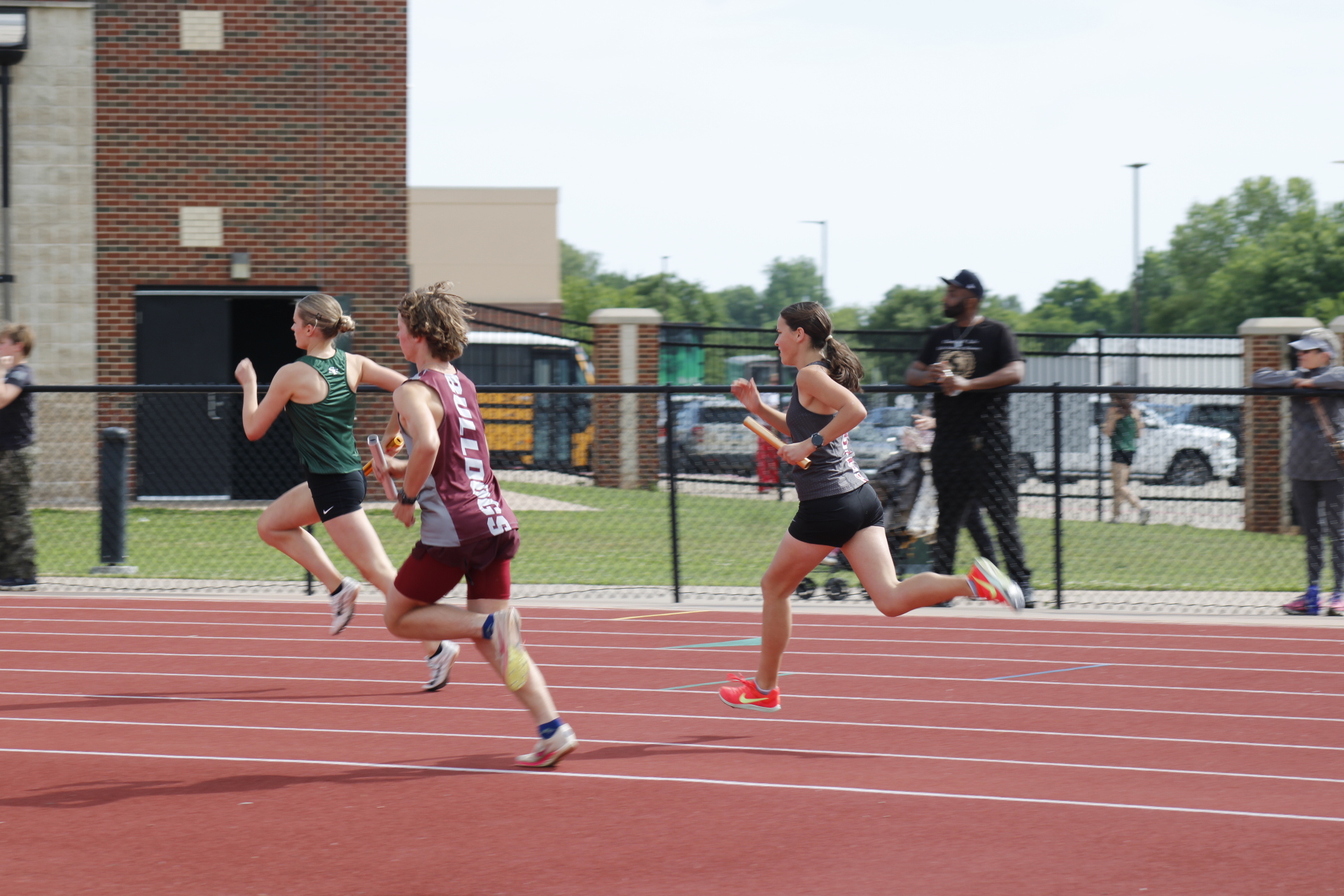 Girls and boys track meet