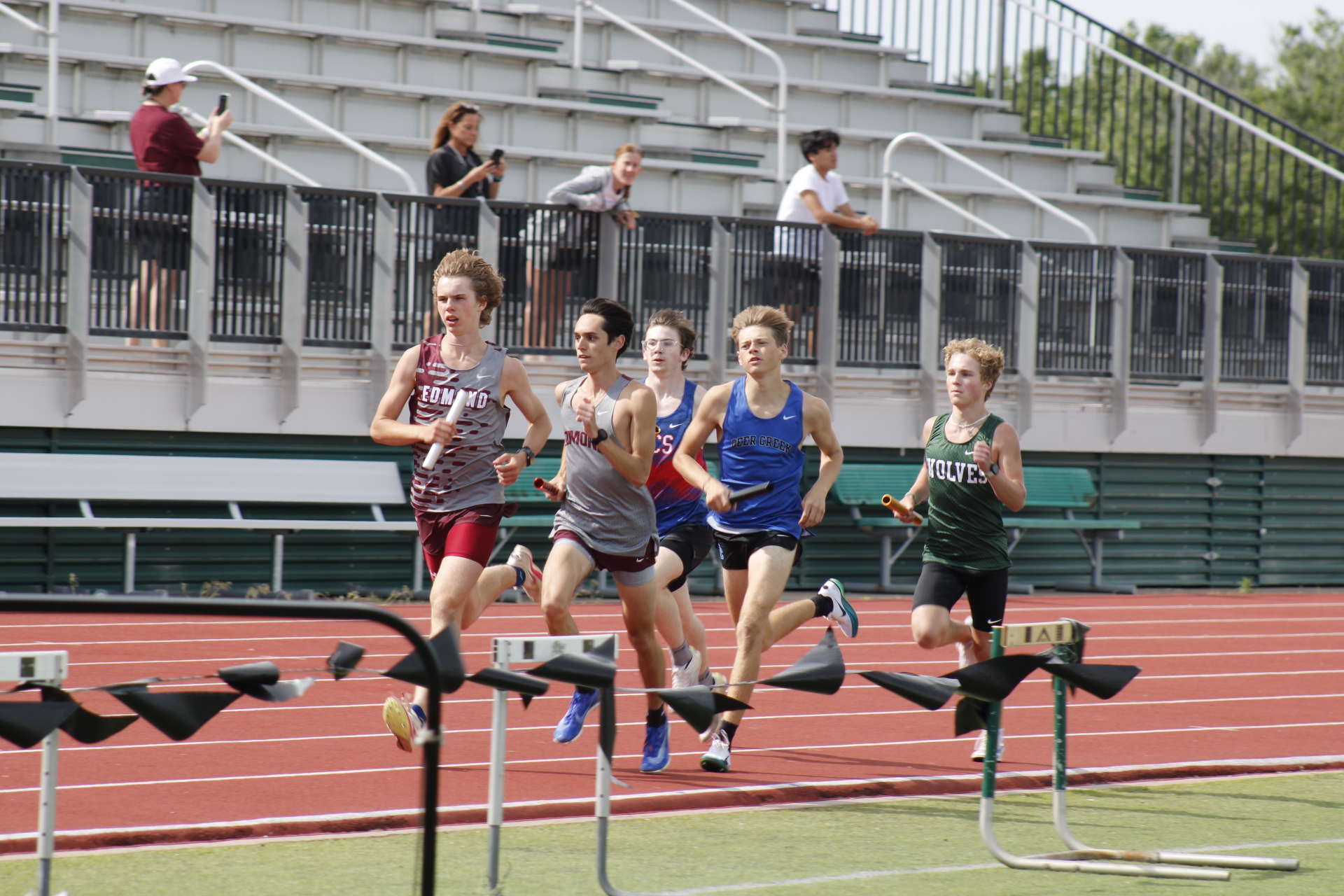 Girls and boys track meet