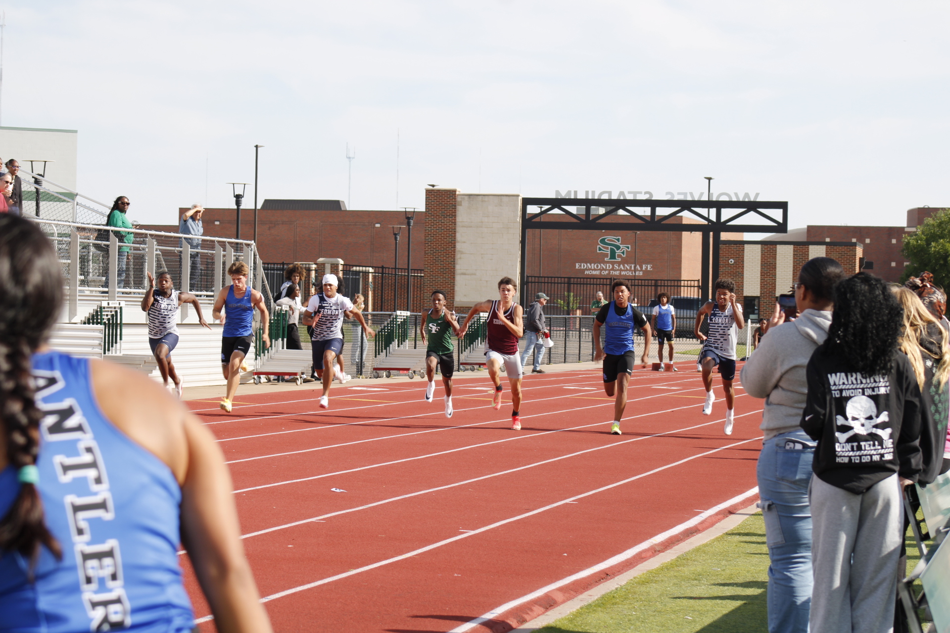 Girls and boys track meet