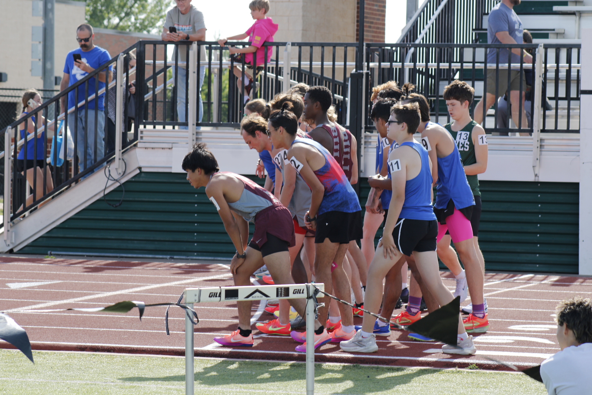 Girls and boys track meet