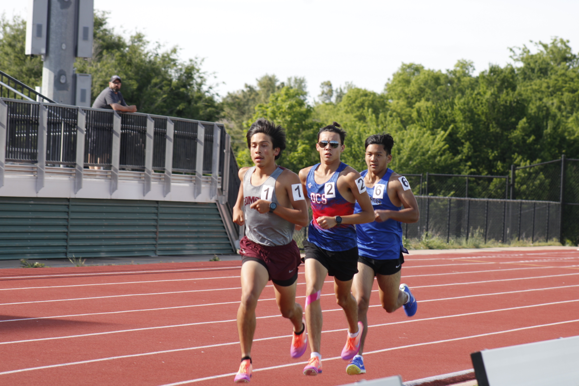 Girls and boys track meet