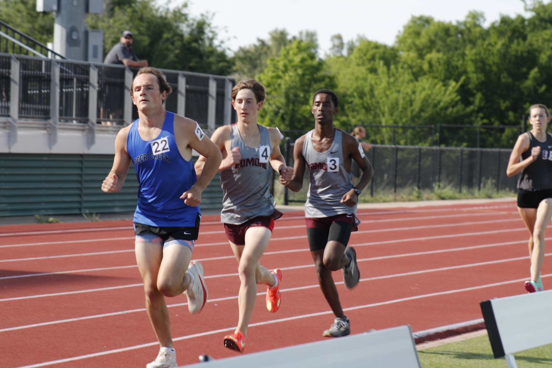 Girls and boys track meet